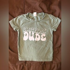 12 month Birthday Dude, first birthday t shirt
